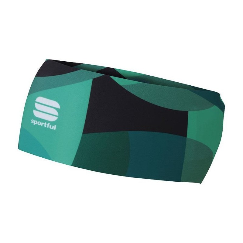 Pannband Sportful Primavera W Headband grön vatten